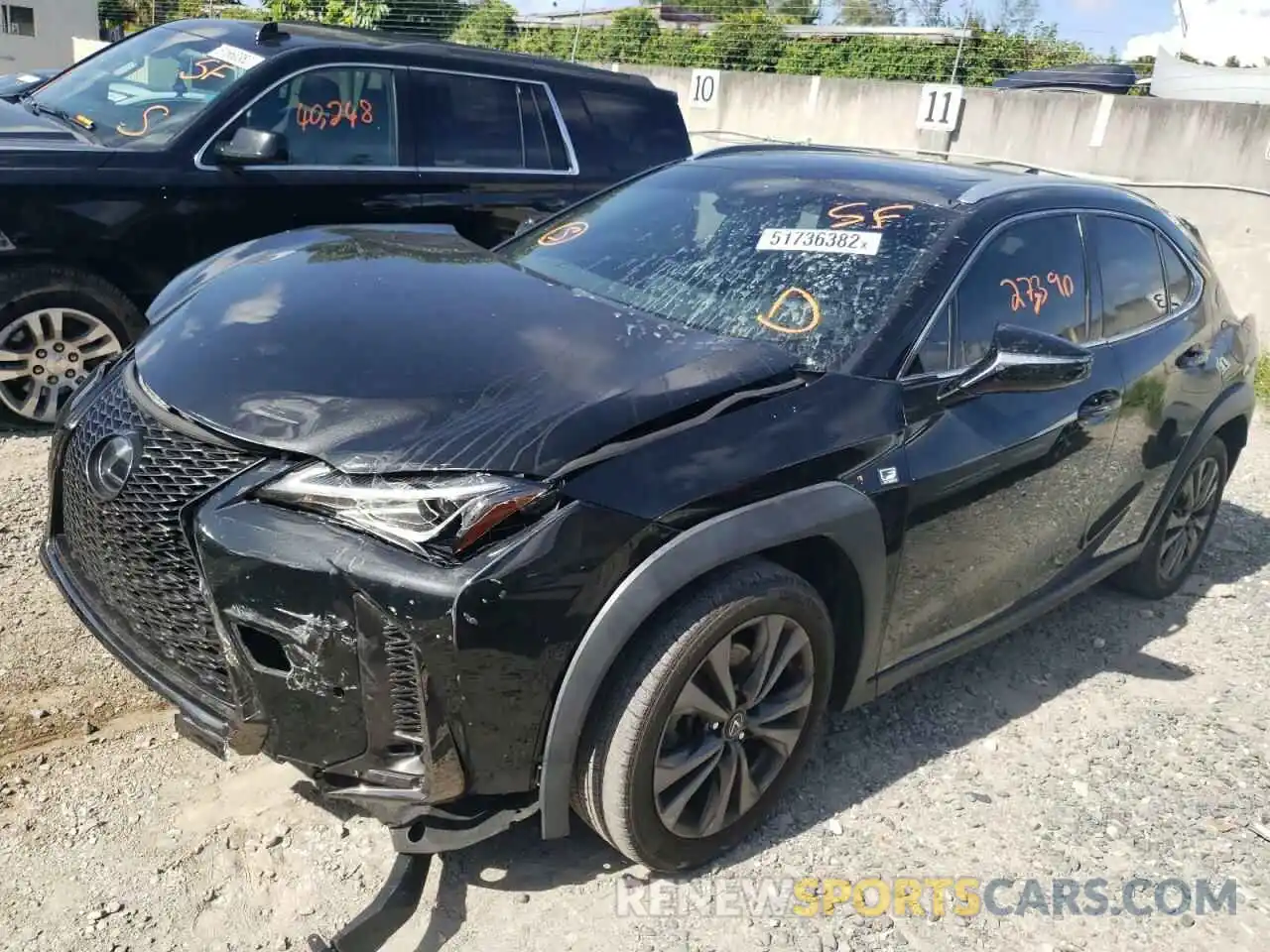 2 Photograph of a damaged car JTHY3JBH9K2006758 LEXUS UX 200 2019