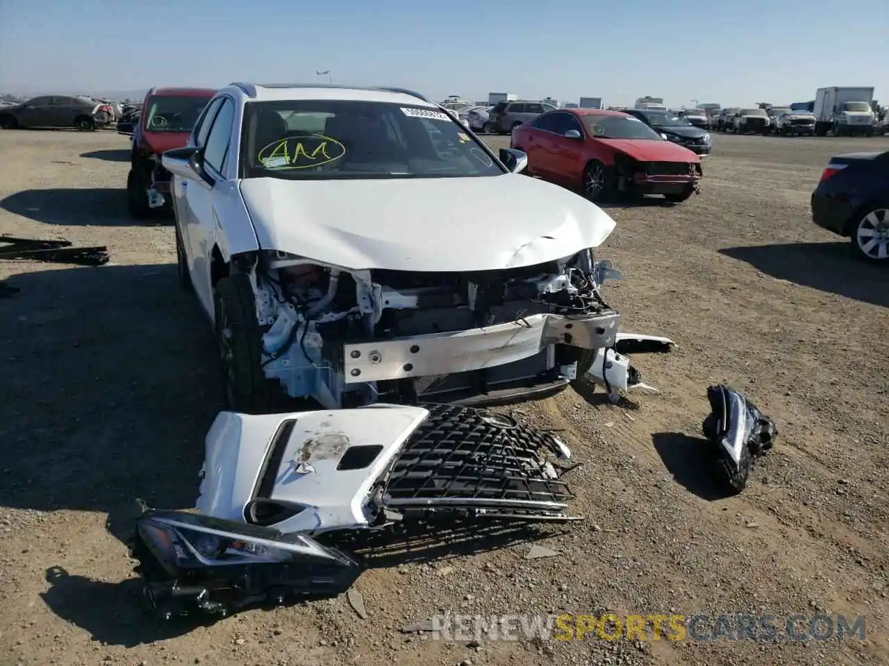 9 Photograph of a damaged car JTHY3JBH9K2006842 LEXUS UX 200 2019