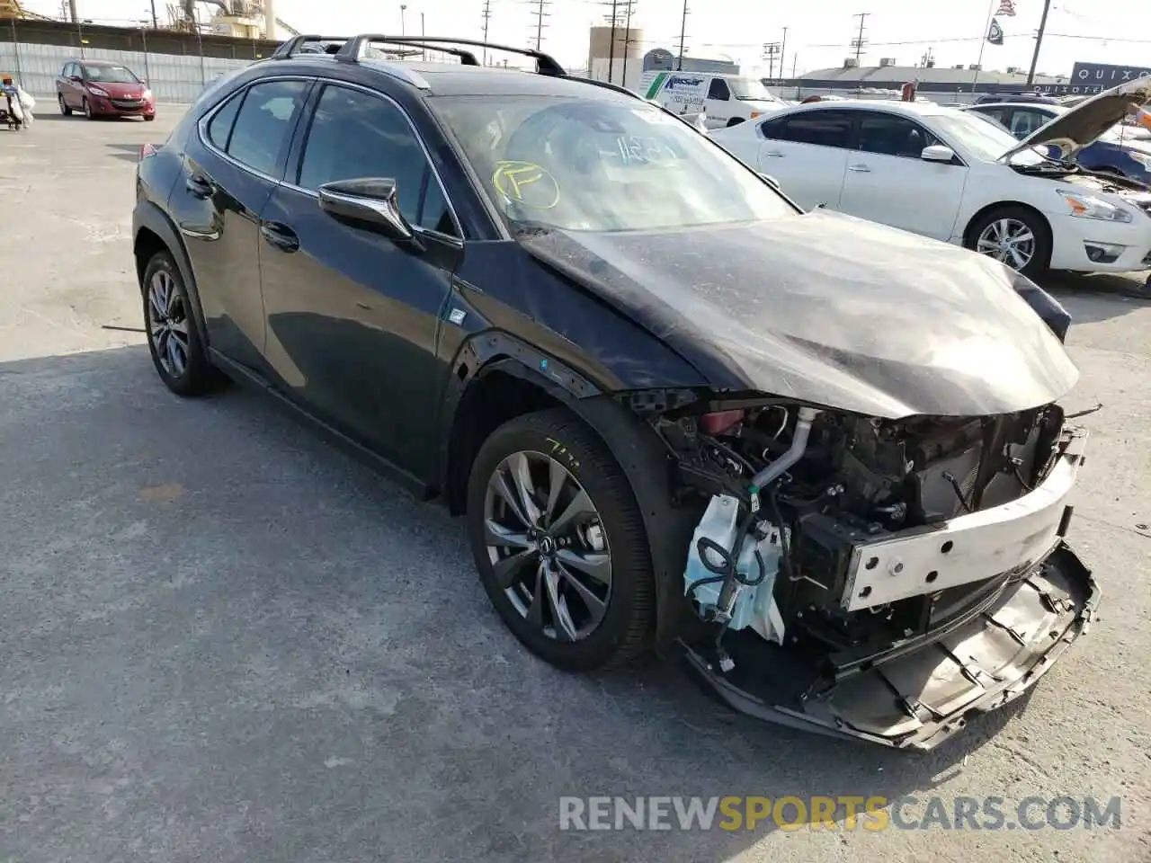 1 Photograph of a damaged car JTHY3JBH9K2007232 LEXUS UX 200 2019