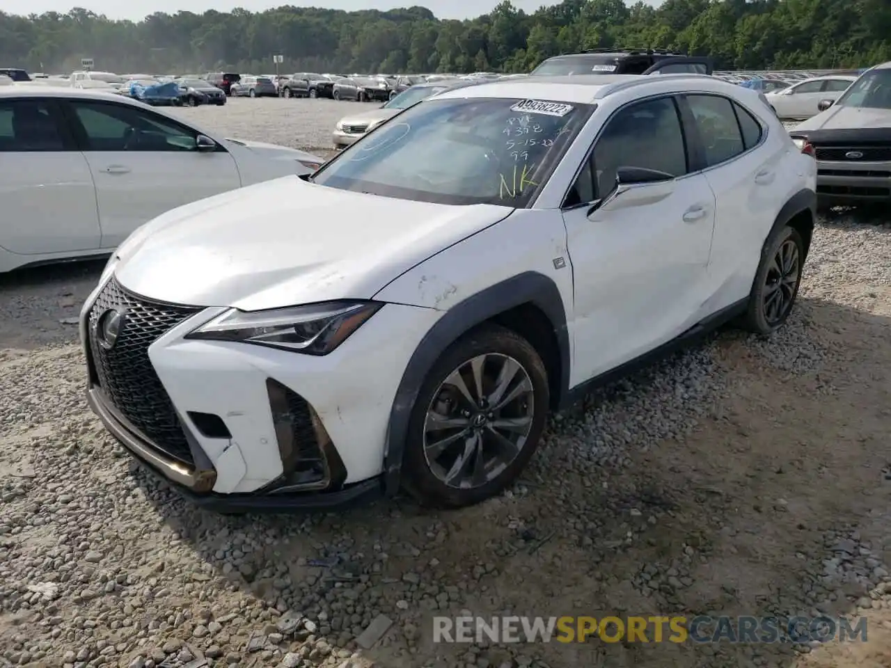 2 Фотография поврежденного автомобиля JTHY3JBH9K2009398 LEXUS UX 200 2019