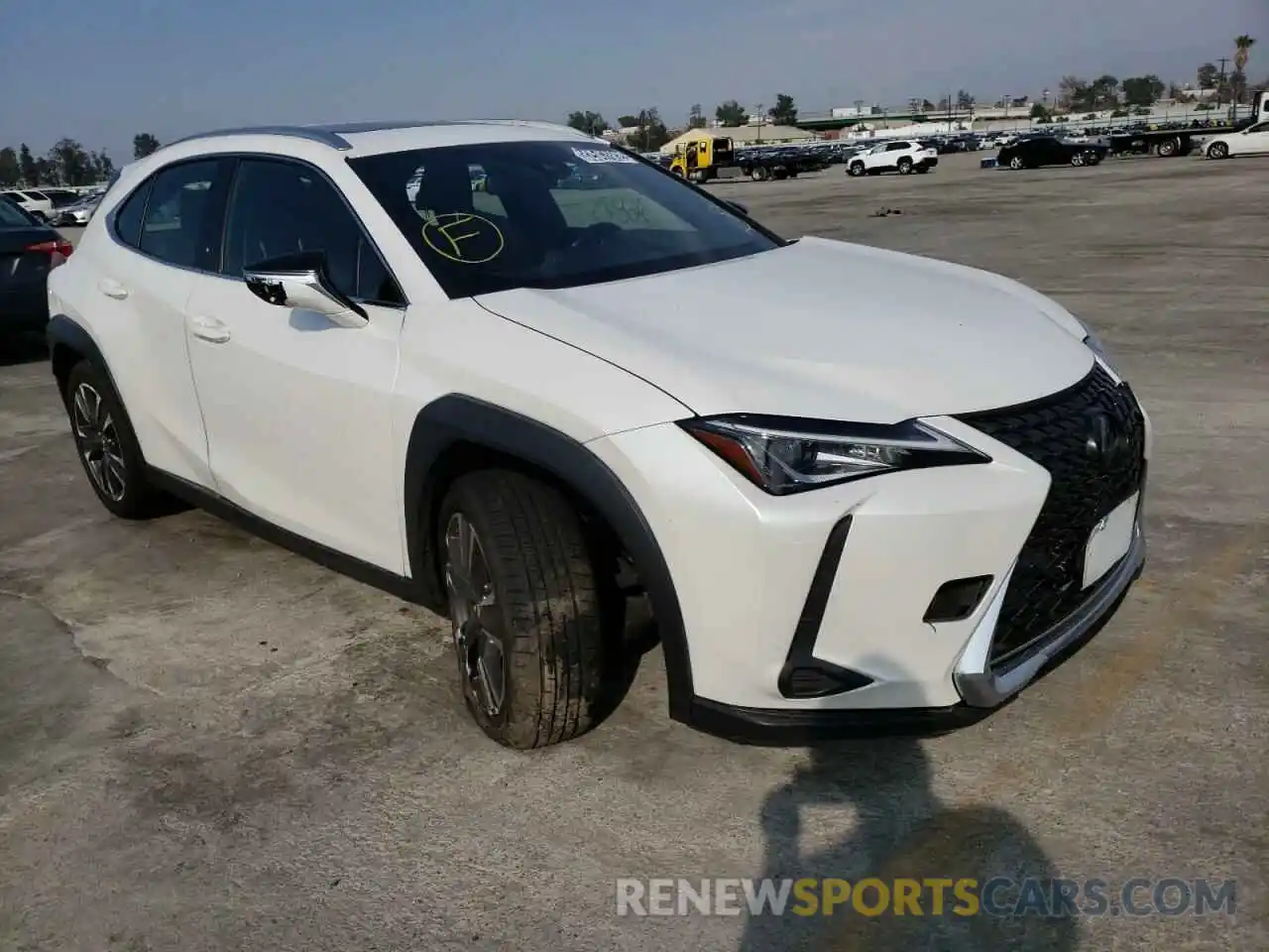 1 Photograph of a damaged car JTHY3JBH9K2013659 LEXUS UX 200 2019