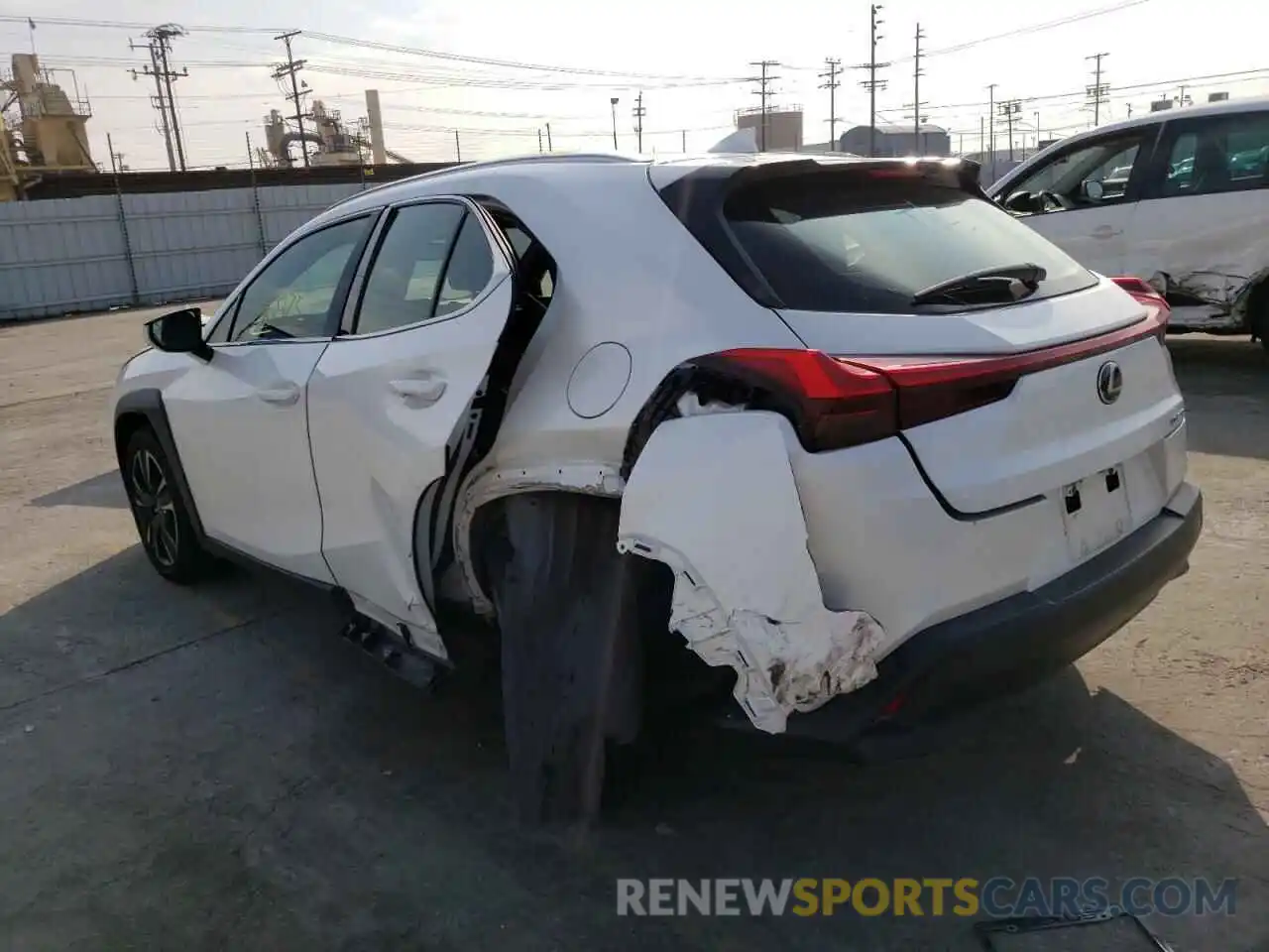 3 Photograph of a damaged car JTHY3JBH9K2013659 LEXUS UX 200 2019