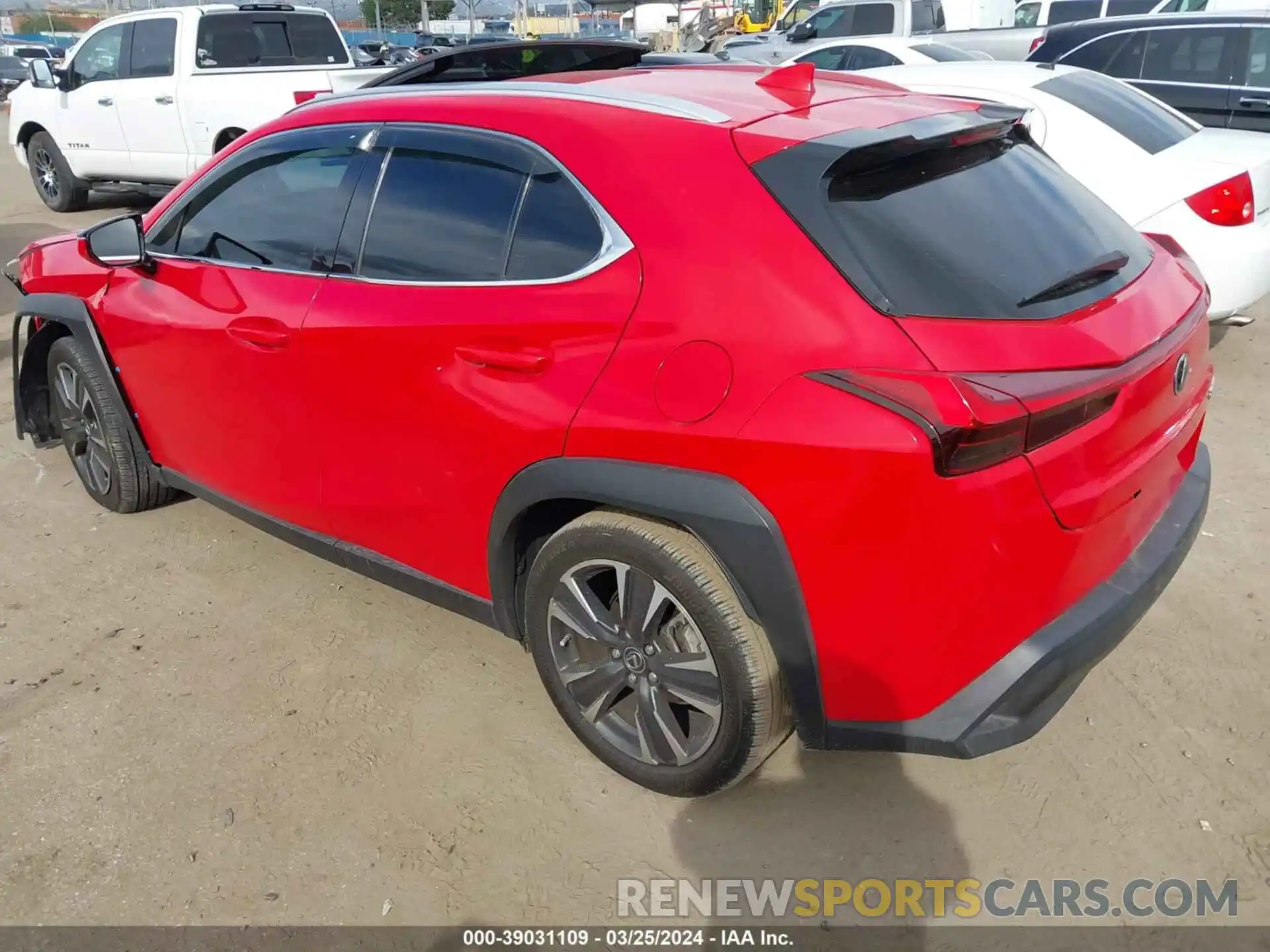 3 Photograph of a damaged car JTHY3JBH9K2018103 LEXUS UX 200 2019