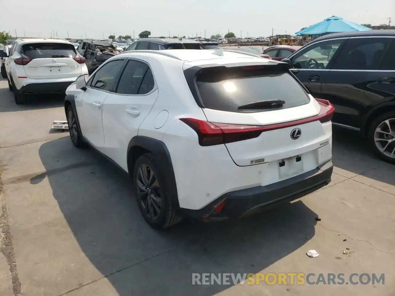 3 Photograph of a damaged car JTHY3JBHXK2005330 LEXUS UX 200 2019