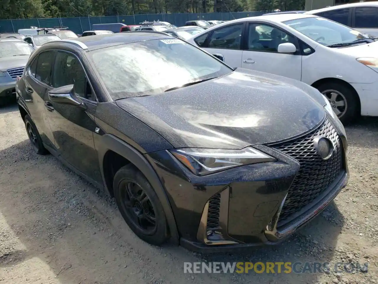 1 Photograph of a damaged car JTHY3JBHXK2006509 LEXUS UX 200 2019