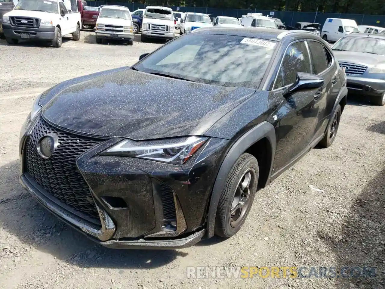 2 Photograph of a damaged car JTHY3JBHXK2006509 LEXUS UX 200 2019