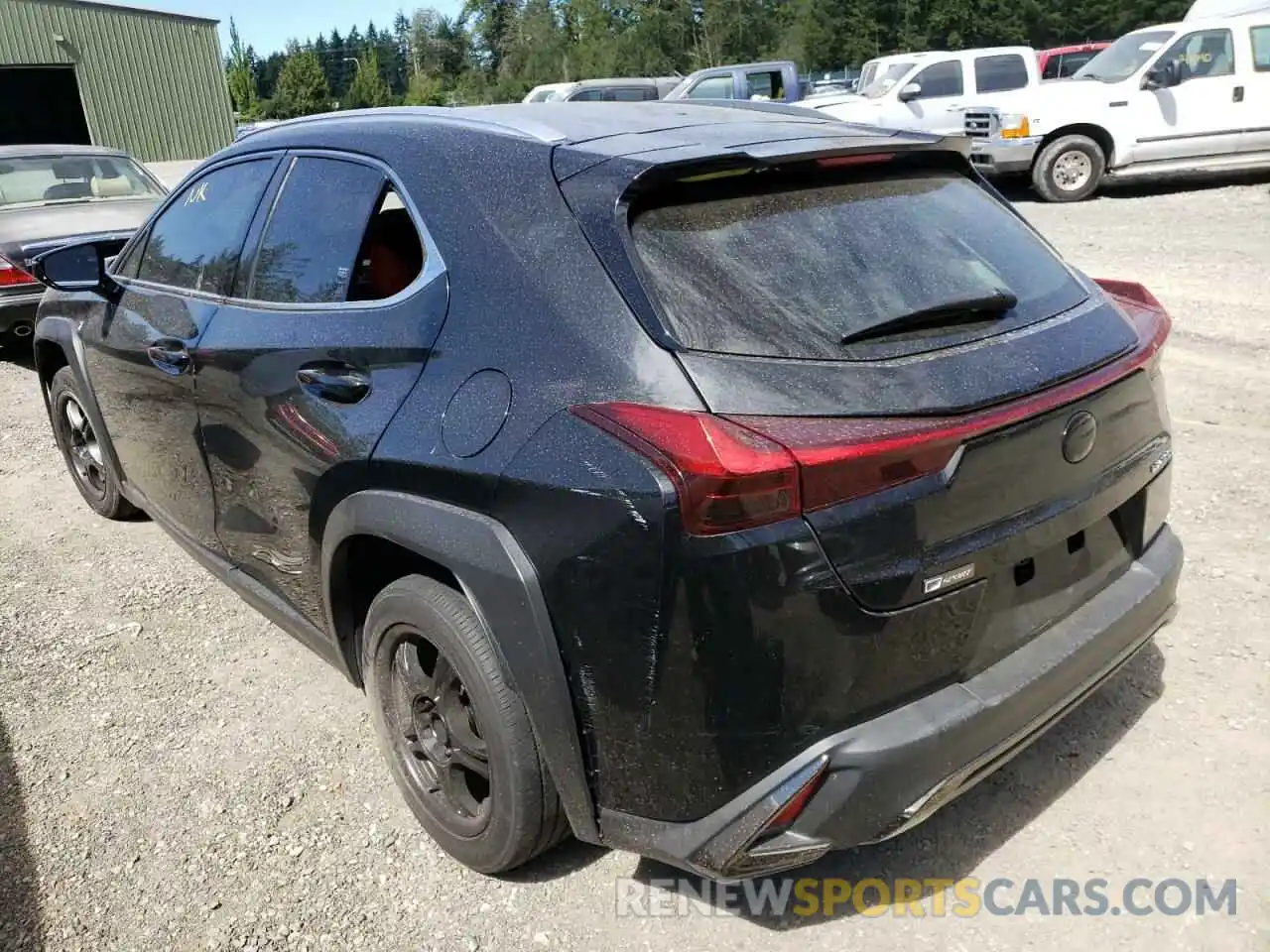 3 Photograph of a damaged car JTHY3JBHXK2006509 LEXUS UX 200 2019