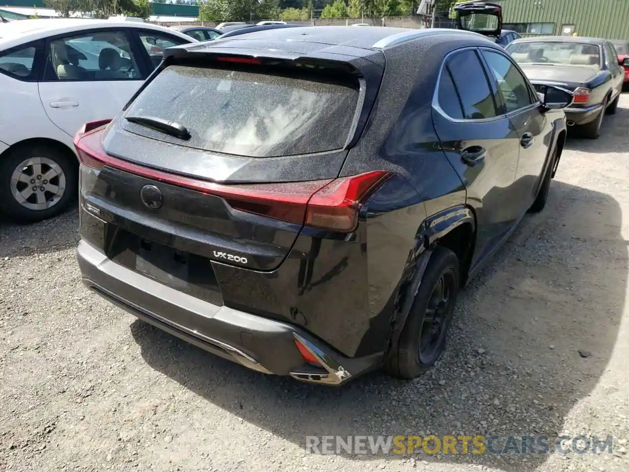 4 Фотография поврежденного автомобиля JTHY3JBHXK2006509 LEXUS UX 200 2019