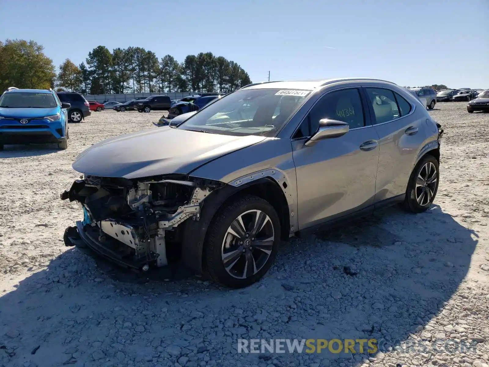 2 Photograph of a damaged car JTHY3JBHXK2007305 LEXUS UX 200 2019