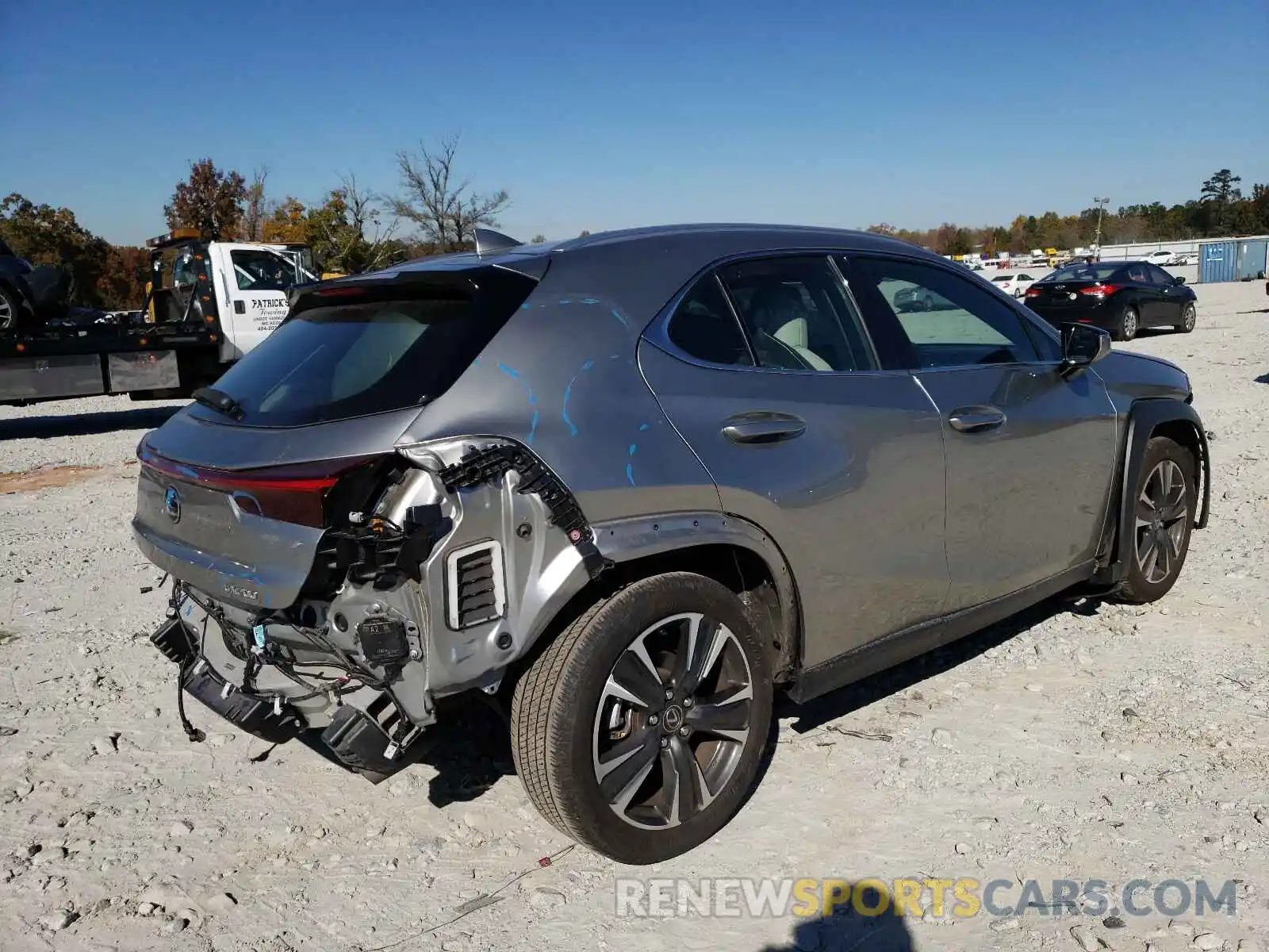 4 Photograph of a damaged car JTHY3JBHXK2007305 LEXUS UX 200 2019