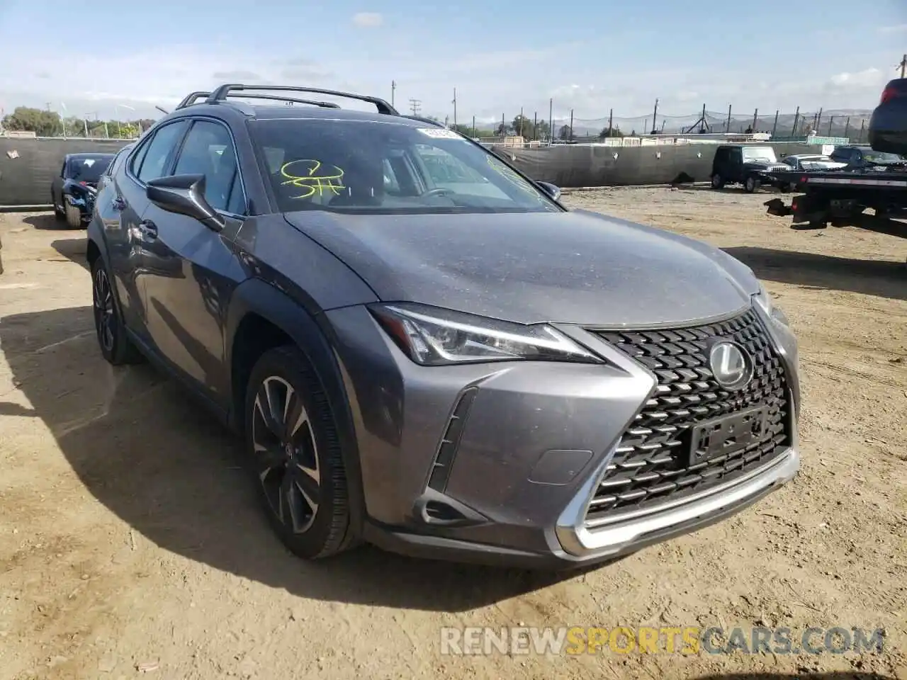 1 Photograph of a damaged car JTHY3JBHXK2008468 LEXUS UX 200 2019