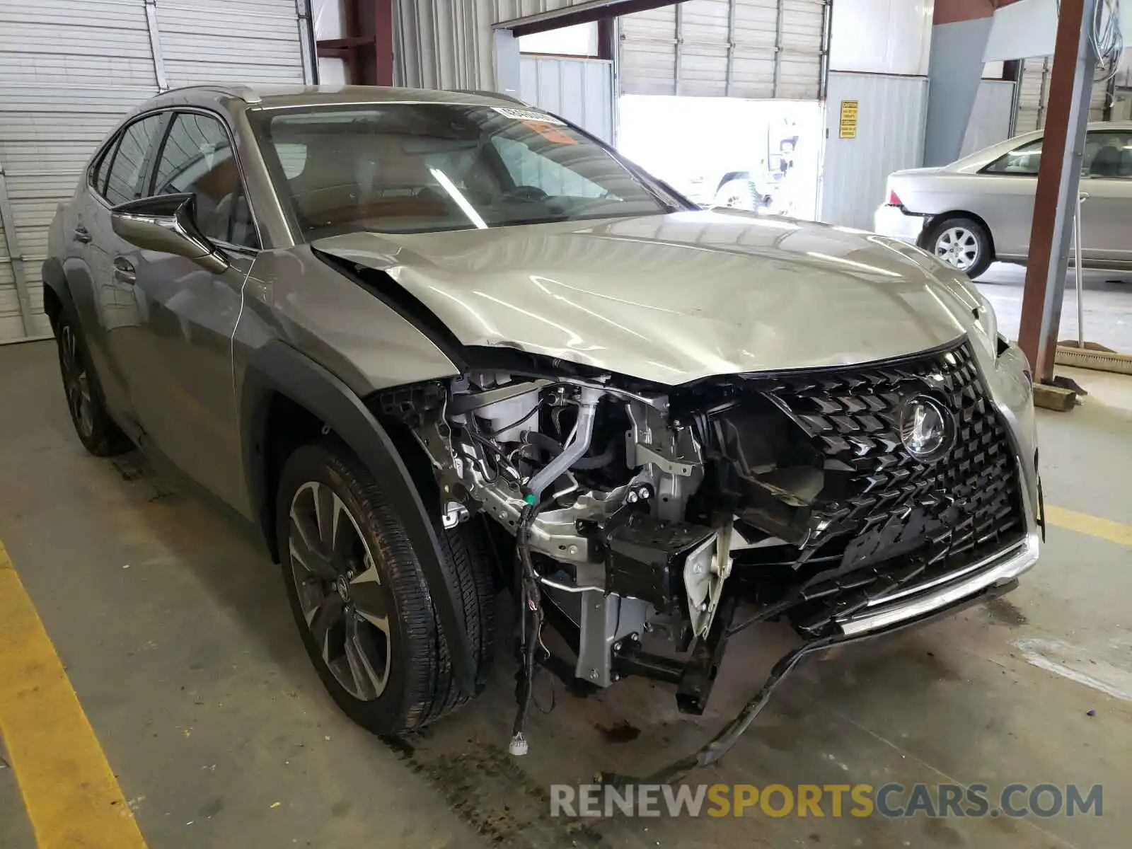 1 Photograph of a damaged car JTHY3JBHXK2013654 LEXUS UX 200 2019