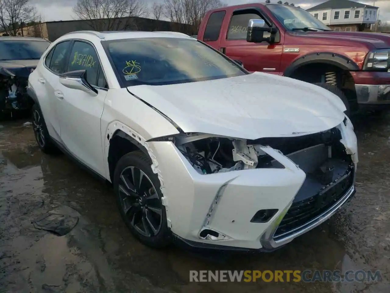 1 Photograph of a damaged car JTHY3JBHXK2016490 LEXUS UX 200 2019