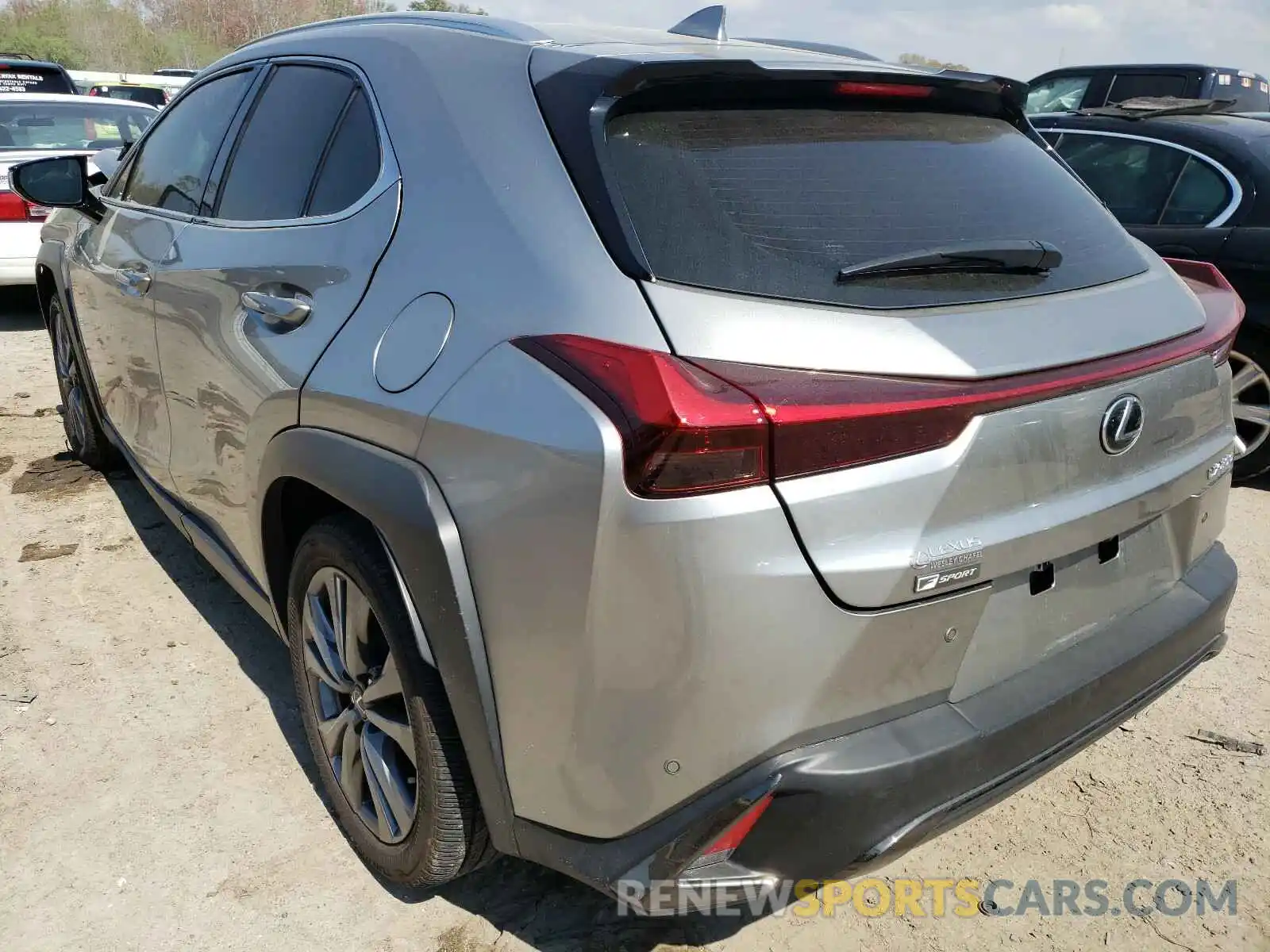 3 Photograph of a damaged car JTHY3JBHXK2016974 LEXUS UX 200 2019