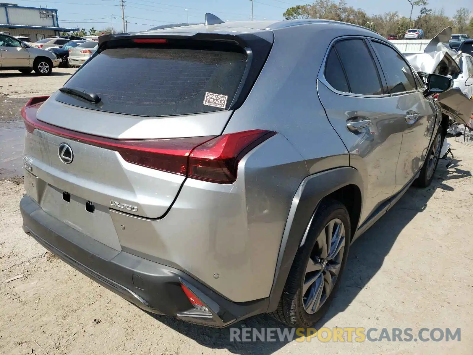 4 Photograph of a damaged car JTHY3JBHXK2016974 LEXUS UX 200 2019