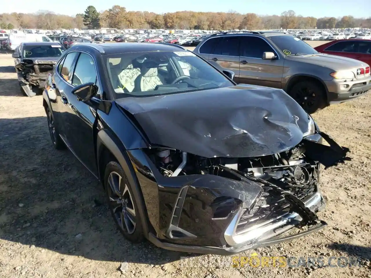 1 Photograph of a damaged car JTHP3JBH0L2023428 LEXUS UX 200 2020