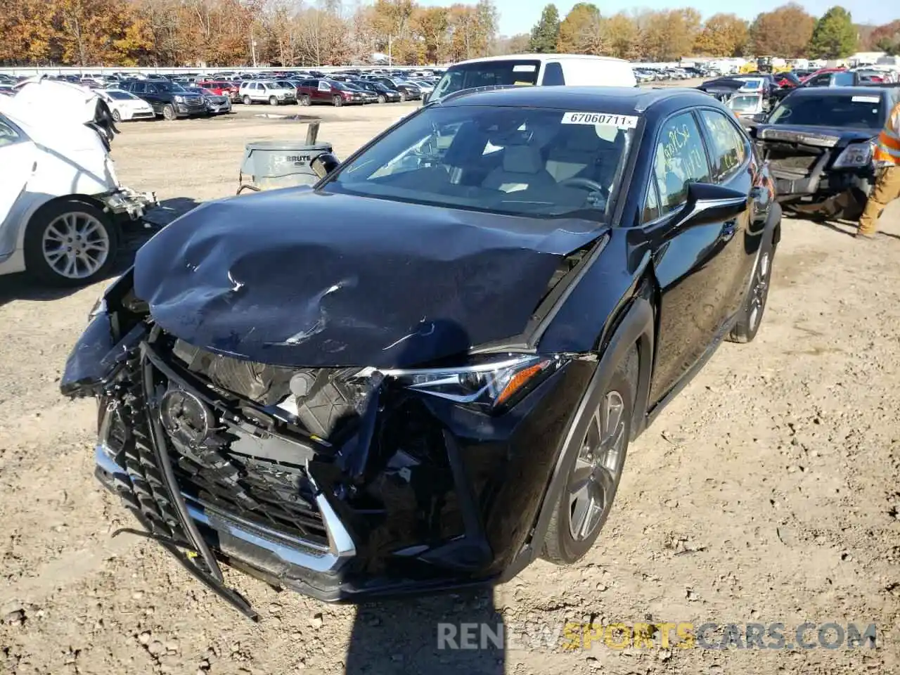 2 Photograph of a damaged car JTHP3JBH0L2023428 LEXUS UX 200 2020