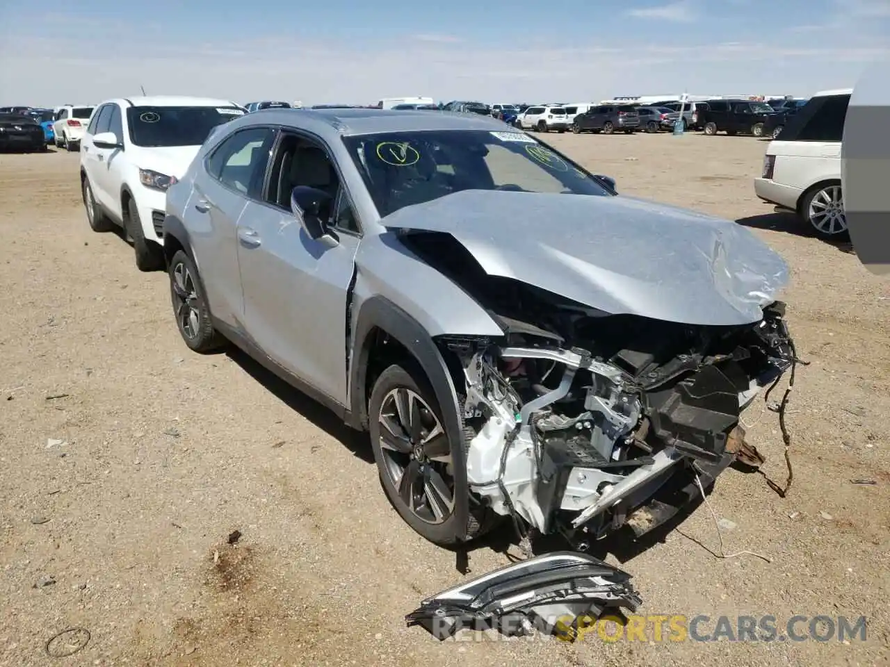 1 Photograph of a damaged car JTHP3JBH6L2022560 LEXUS UX 200 2020