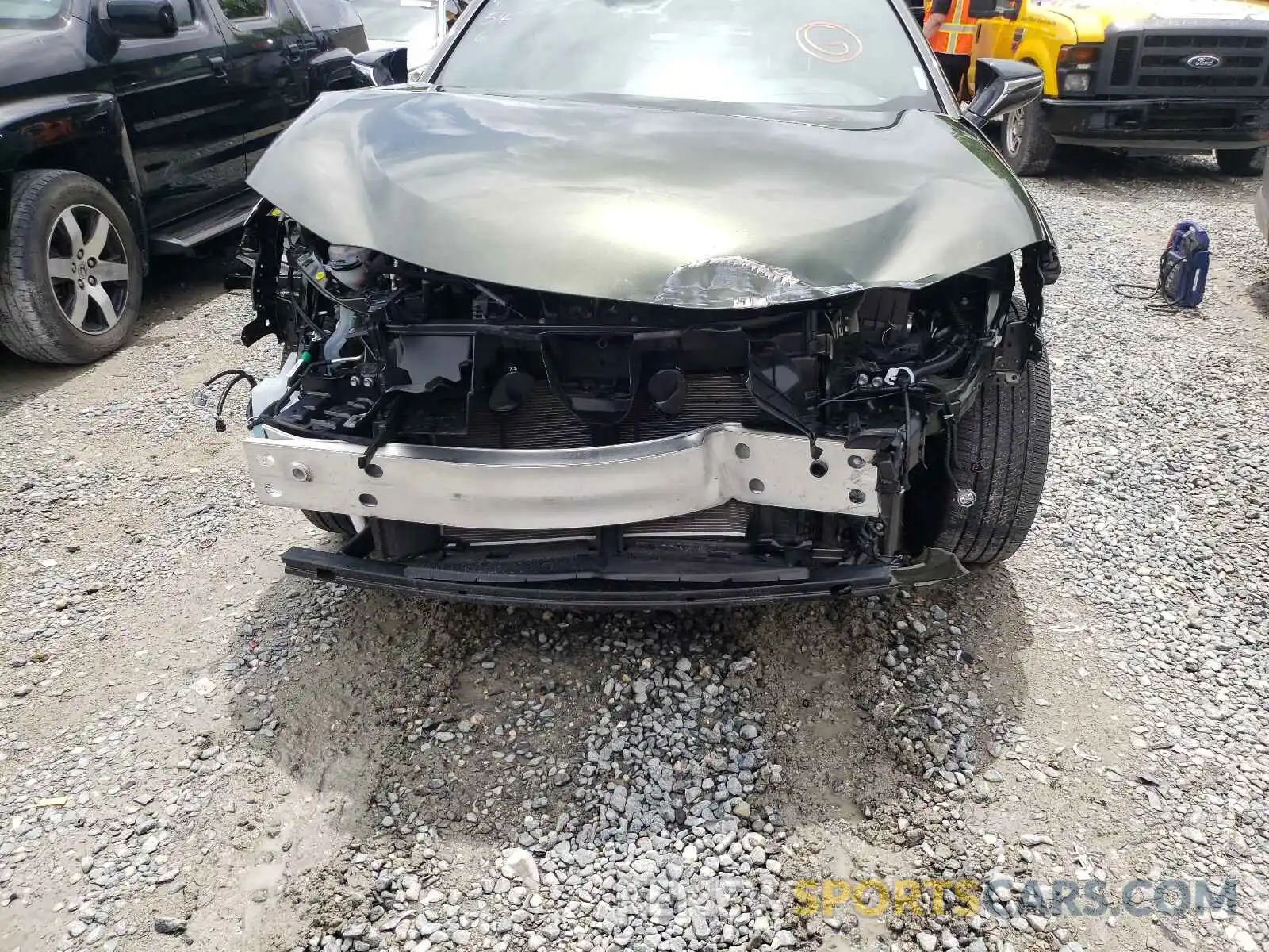 9 Фотография поврежденного автомобиля JTHP3JBH7L2031543 LEXUS UX 200 2020