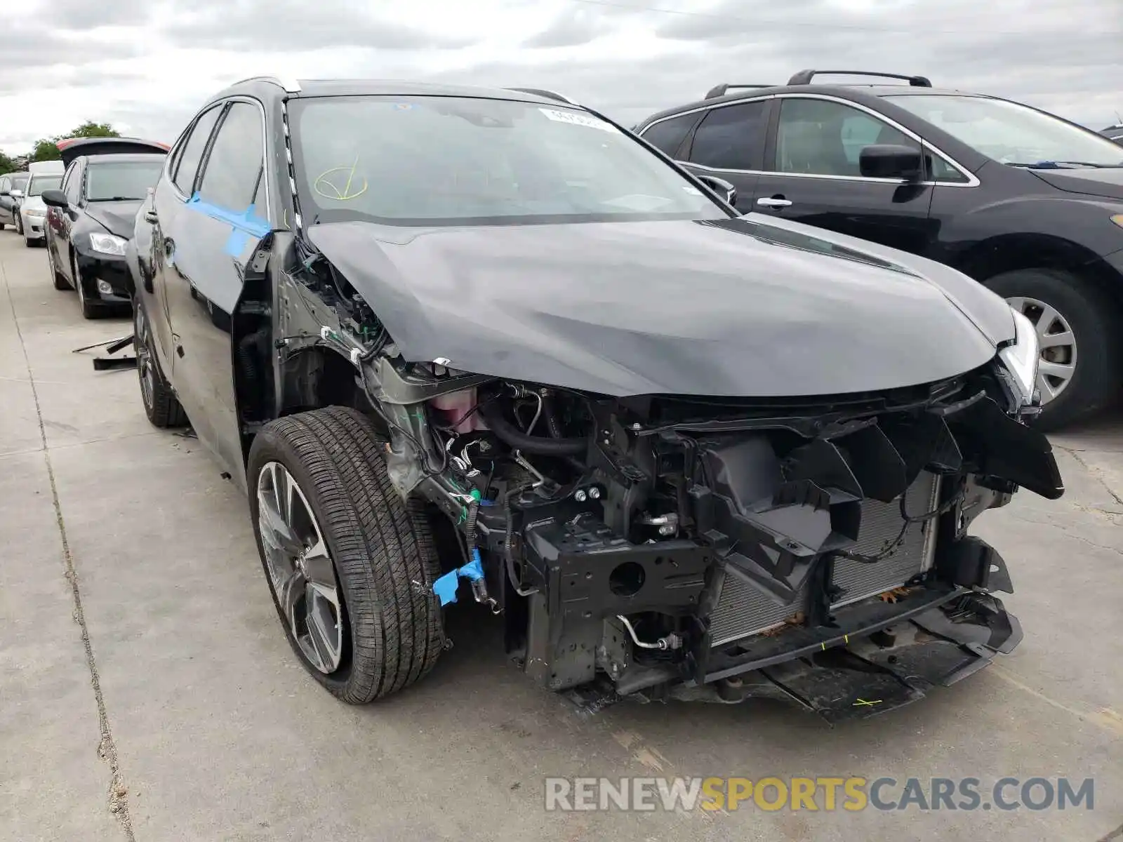 1 Photograph of a damaged car JTHP3JBHXL2026823 LEXUS UX 200 2020