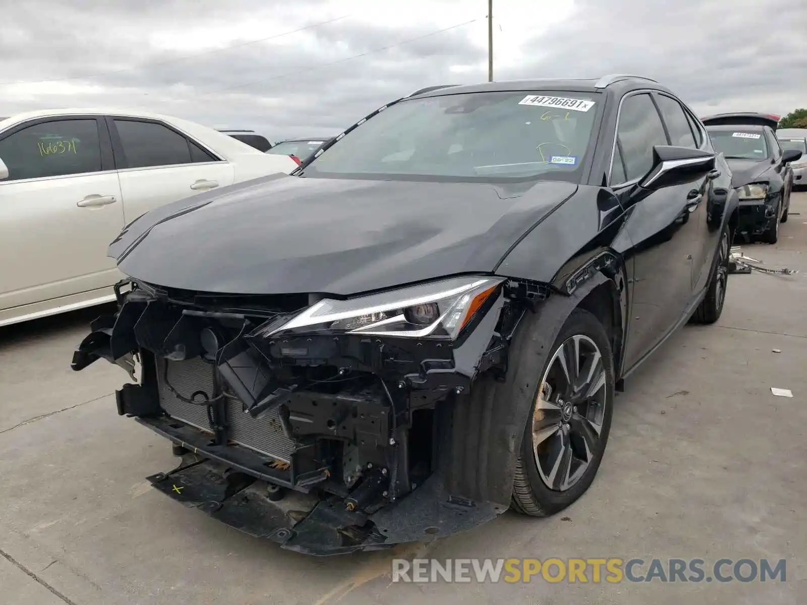 2 Photograph of a damaged car JTHP3JBHXL2026823 LEXUS UX 200 2020