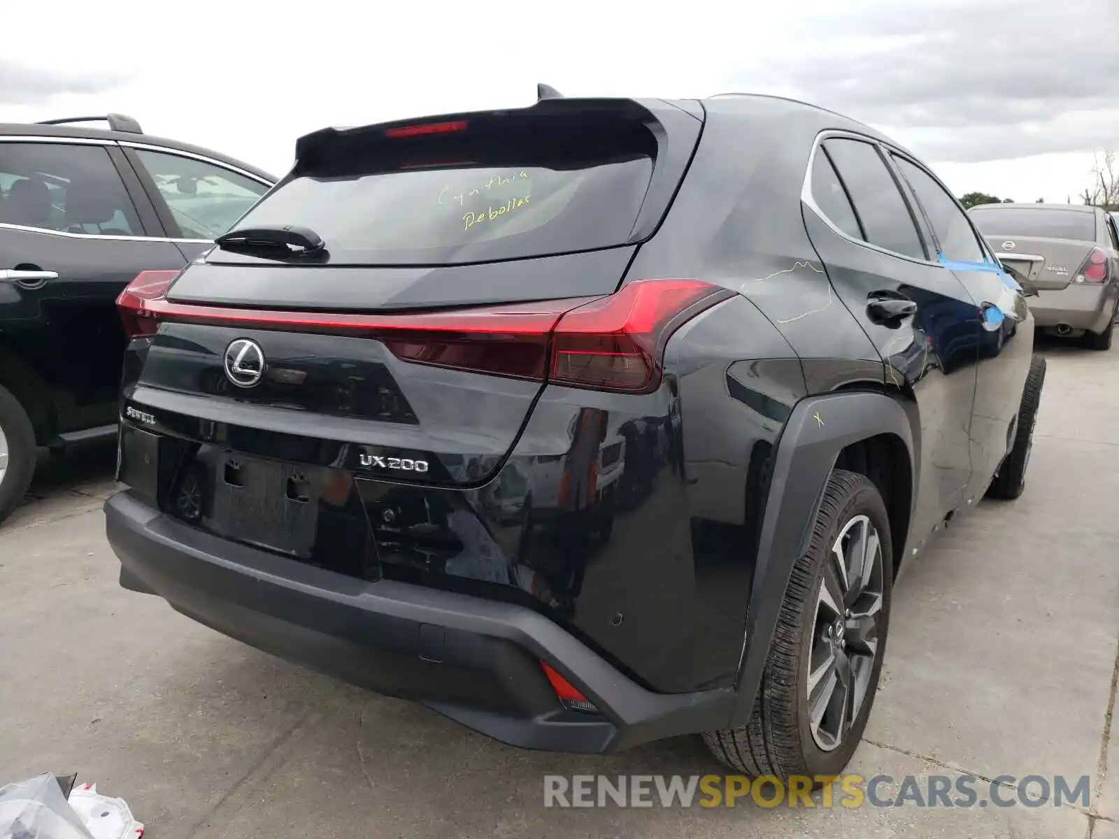 4 Photograph of a damaged car JTHP3JBHXL2026823 LEXUS UX 200 2020