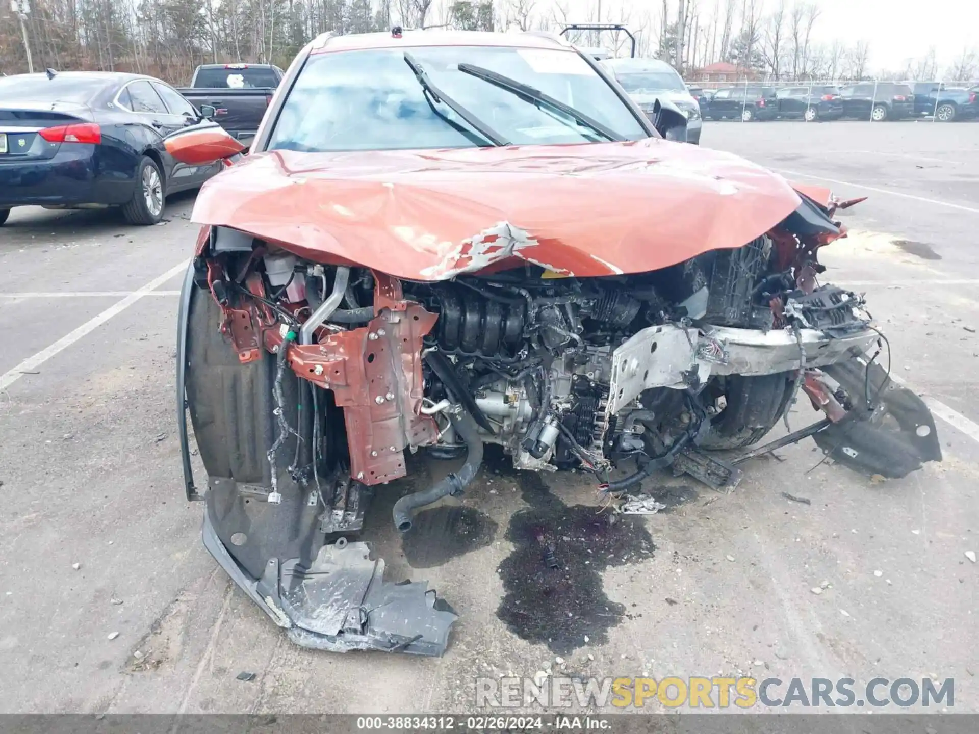 6 Фотография поврежденного автомобиля JTHX3JBH0L2025650 LEXUS UX 200 2020