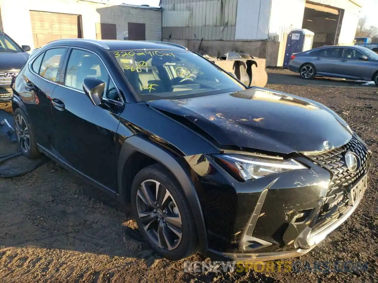 1 Фотография поврежденного автомобиля JTHX3JBH2L2022569 LEXUS UX 200 2020