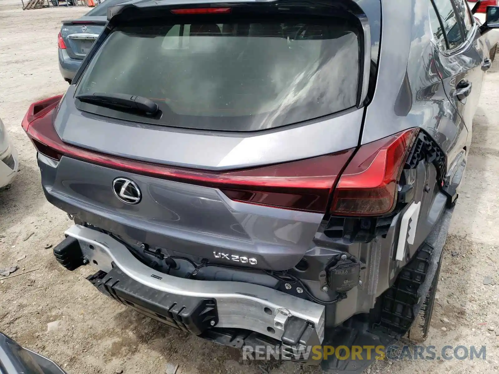 9 Фотография поврежденного автомобиля JTHX3JBH6L2023675 LEXUS UX 200 2020