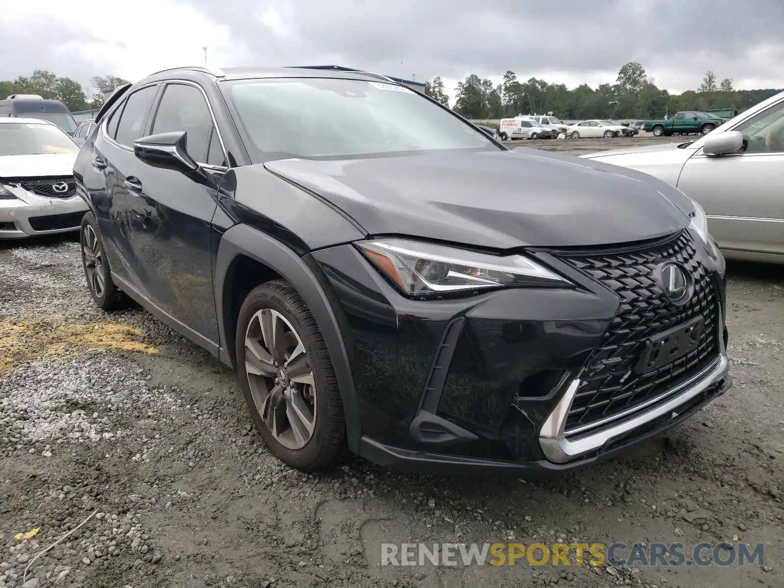 1 Фотография поврежденного автомобиля JTHX3JBH6L2031291 LEXUS UX 200 2020