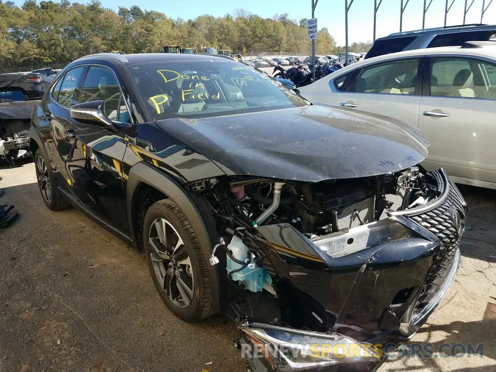 1 Photograph of a damaged car JTHX3JBH8L2023774 LEXUS UX 200 2020