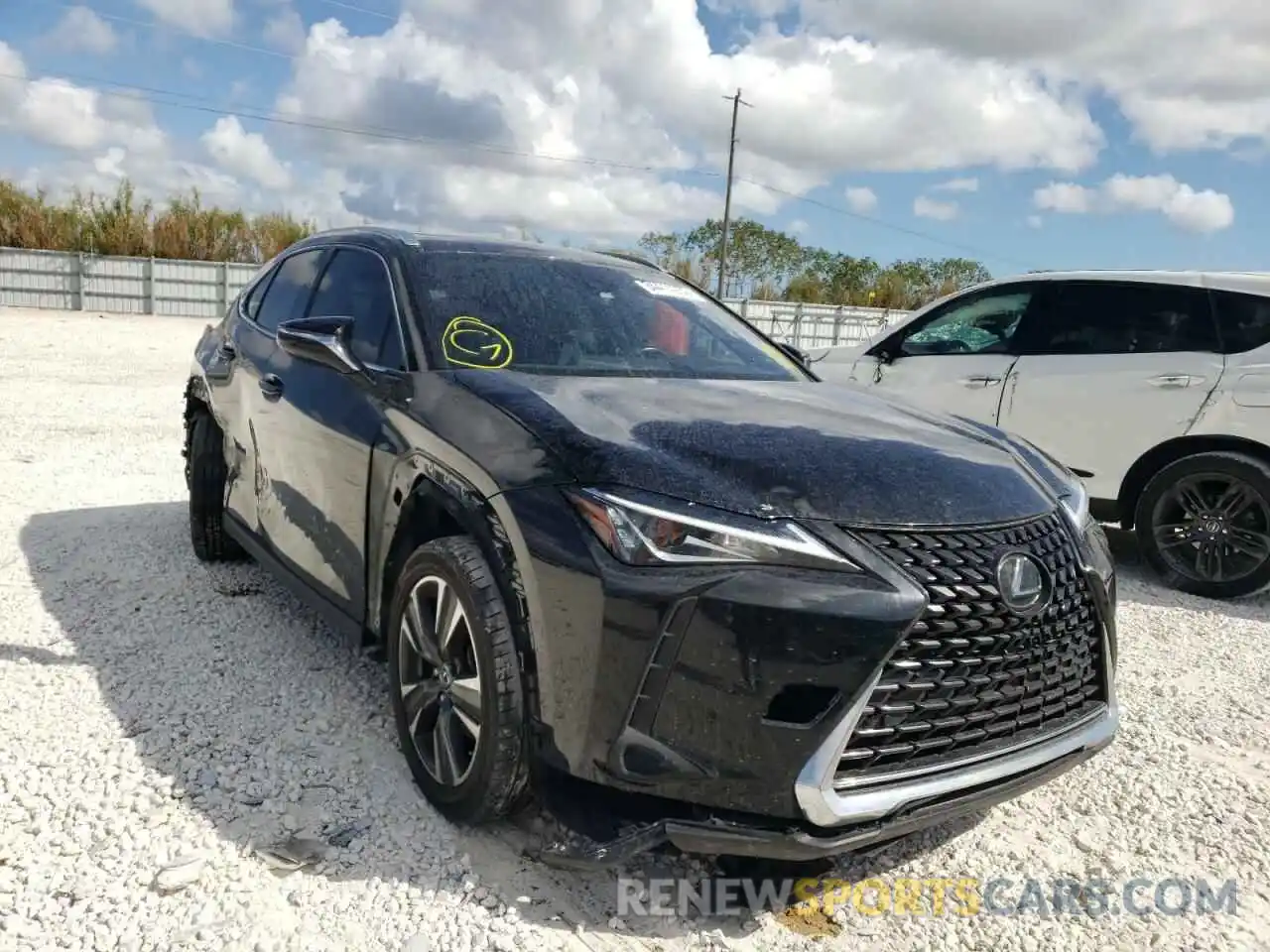 1 Photograph of a damaged car JTHX3JBH9L2023900 LEXUS UX 200 2020