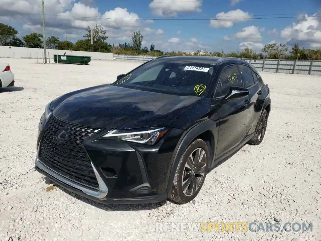 2 Фотография поврежденного автомобиля JTHX3JBH9L2023900 LEXUS UX 200 2020