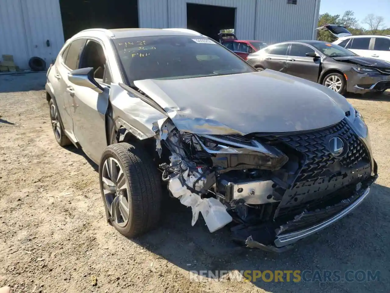 1 Photograph of a damaged car JTHX3JBHXL2030323 LEXUS UX 200 2020