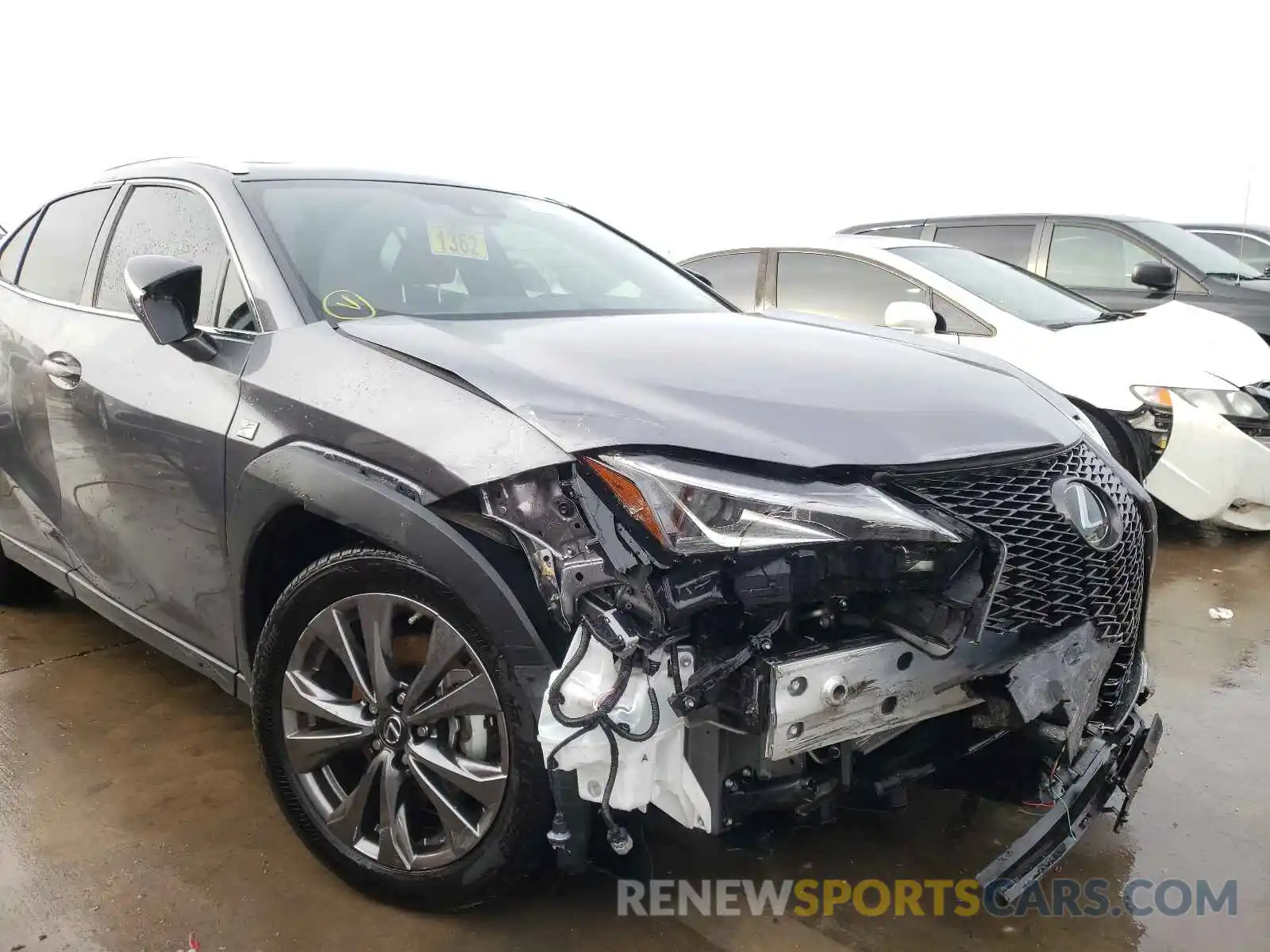 9 Photograph of a damaged car JTHE3JBH6M2033955 LEXUS UX 200 2021