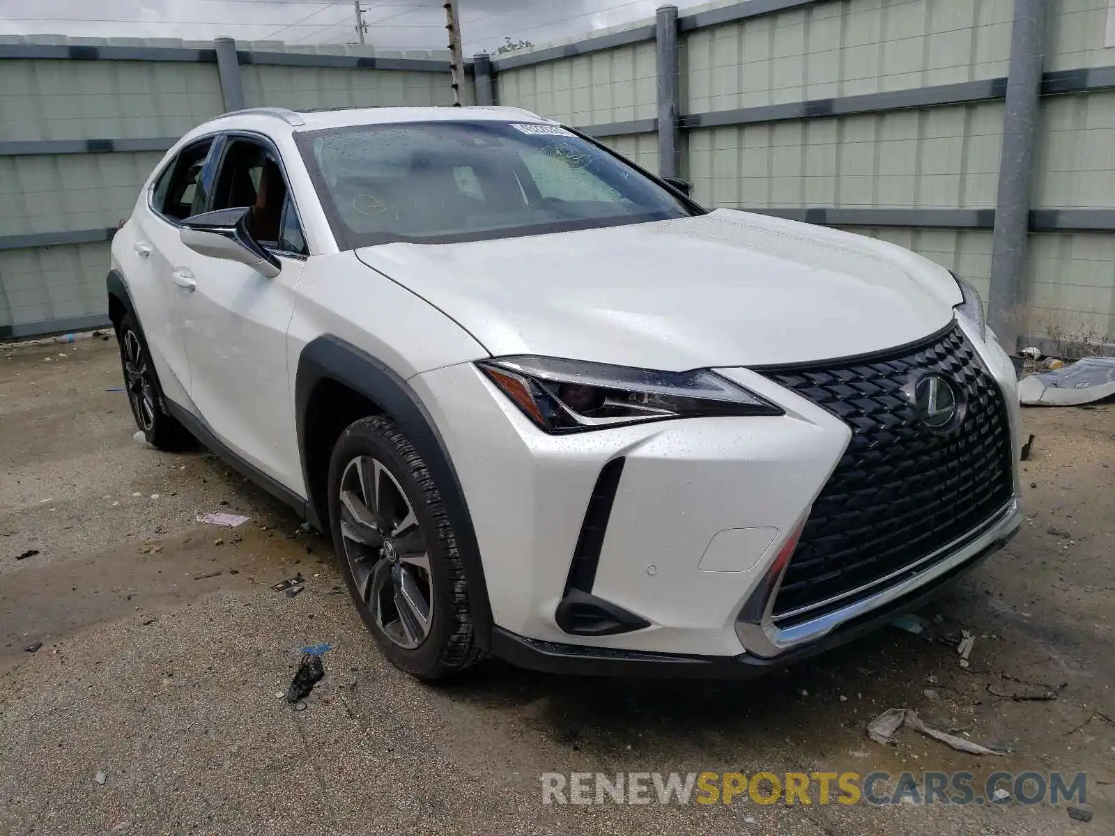 1 Photograph of a damaged car JTHP3JBH0M2037900 LEXUS UX 200 2021