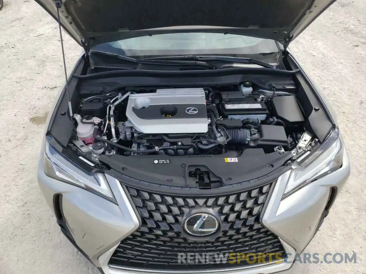 7 Фотография поврежденного автомобиля JTHP3JBH4M2037964 LEXUS UX 200 2021