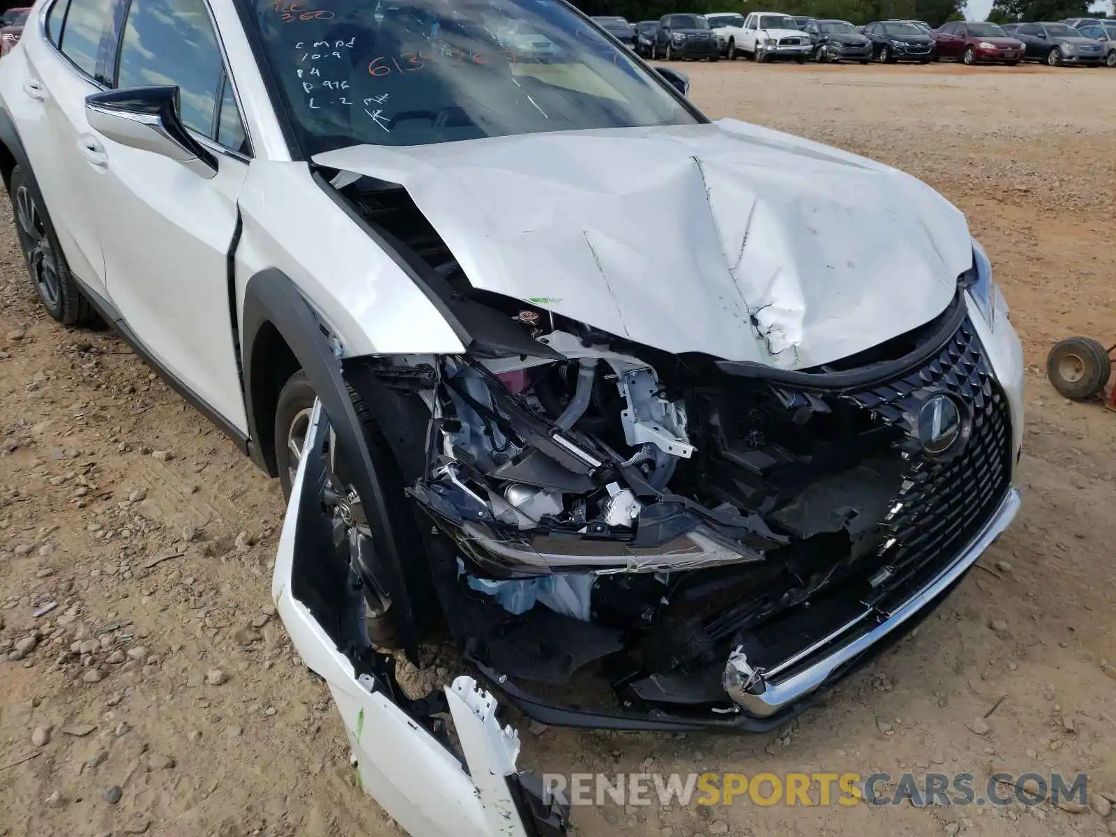 9 Photograph of a damaged car JTHP3JBH9M2032534 LEXUS UX 200 2021