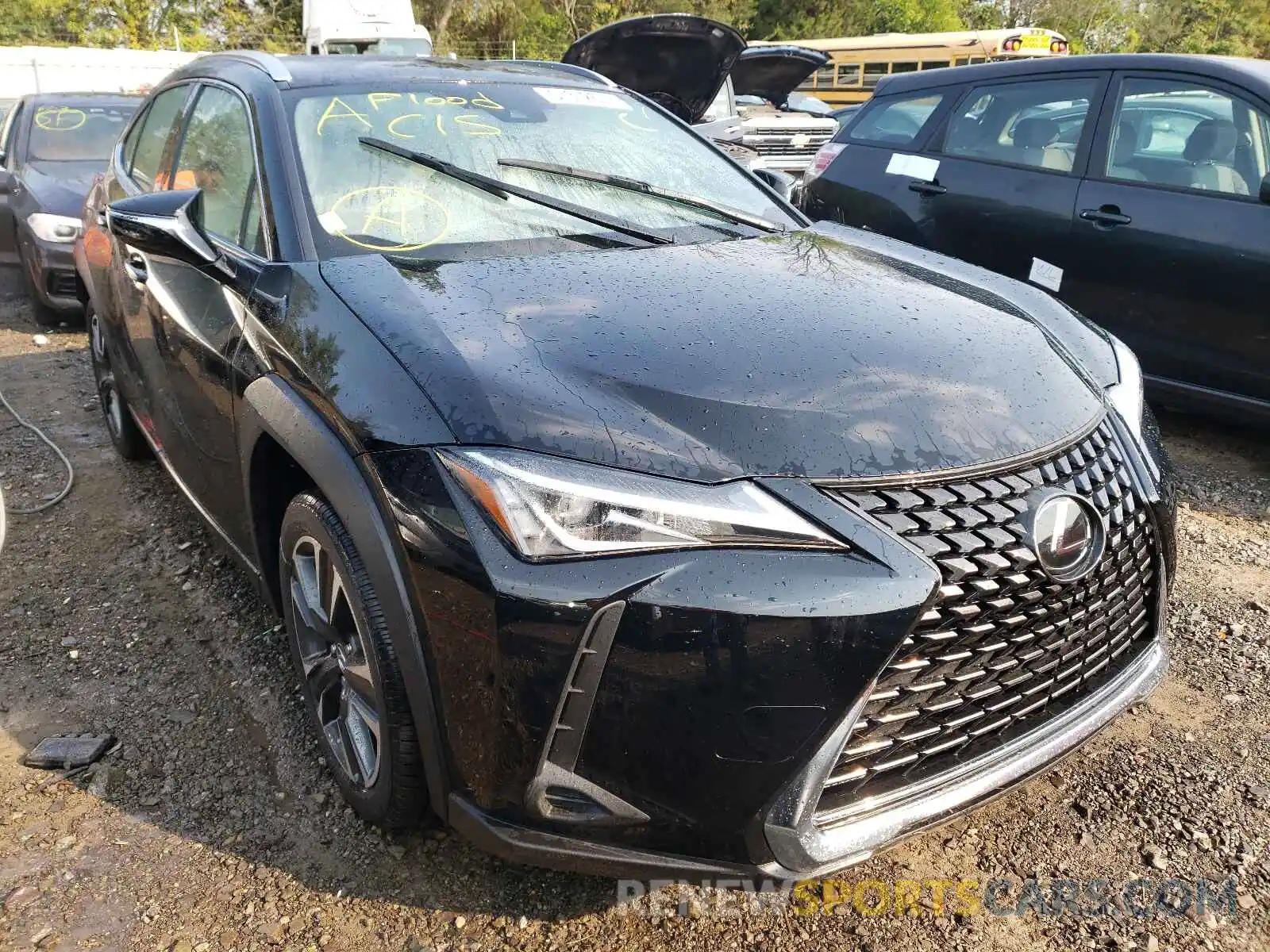 1 Photograph of a damaged car JTHX3JBH0M2038318 LEXUS UX 200 2021