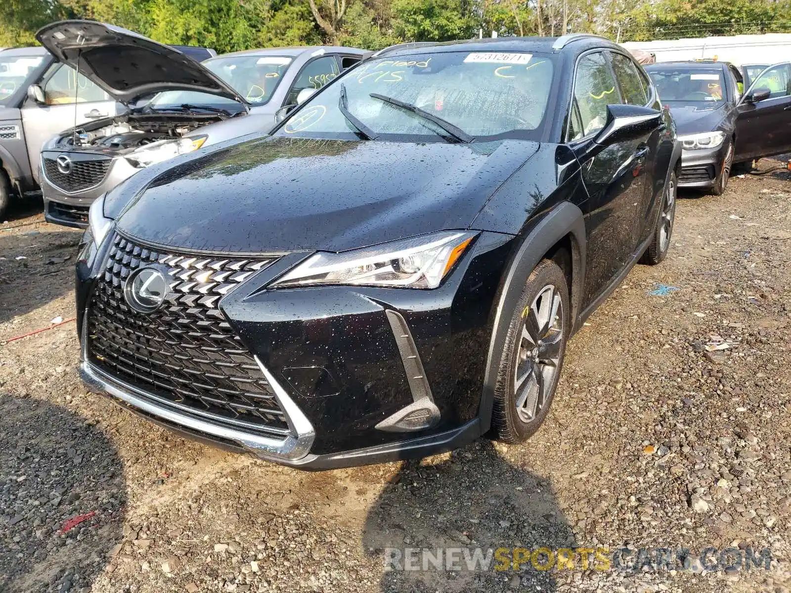 2 Photograph of a damaged car JTHX3JBH0M2038318 LEXUS UX 200 2021