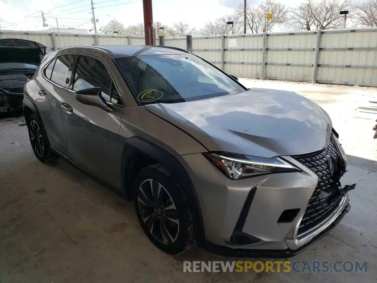 1 Фотография поврежденного автомобиля JTHX3JBH2M2041415 LEXUS UX 200 2021