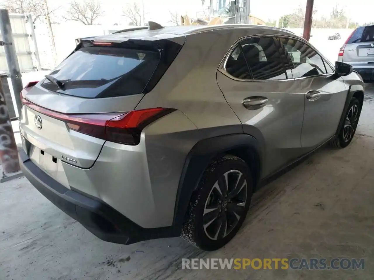 4 Фотография поврежденного автомобиля JTHX3JBH2M2041415 LEXUS UX 200 2021