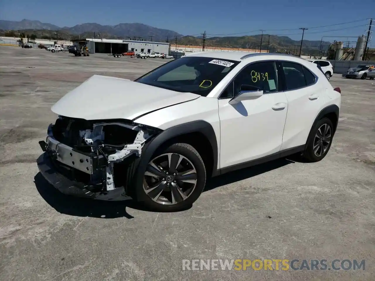 2 Photograph of a damaged car JTHX3JBH3M2042198 LEXUS UX 200 2021