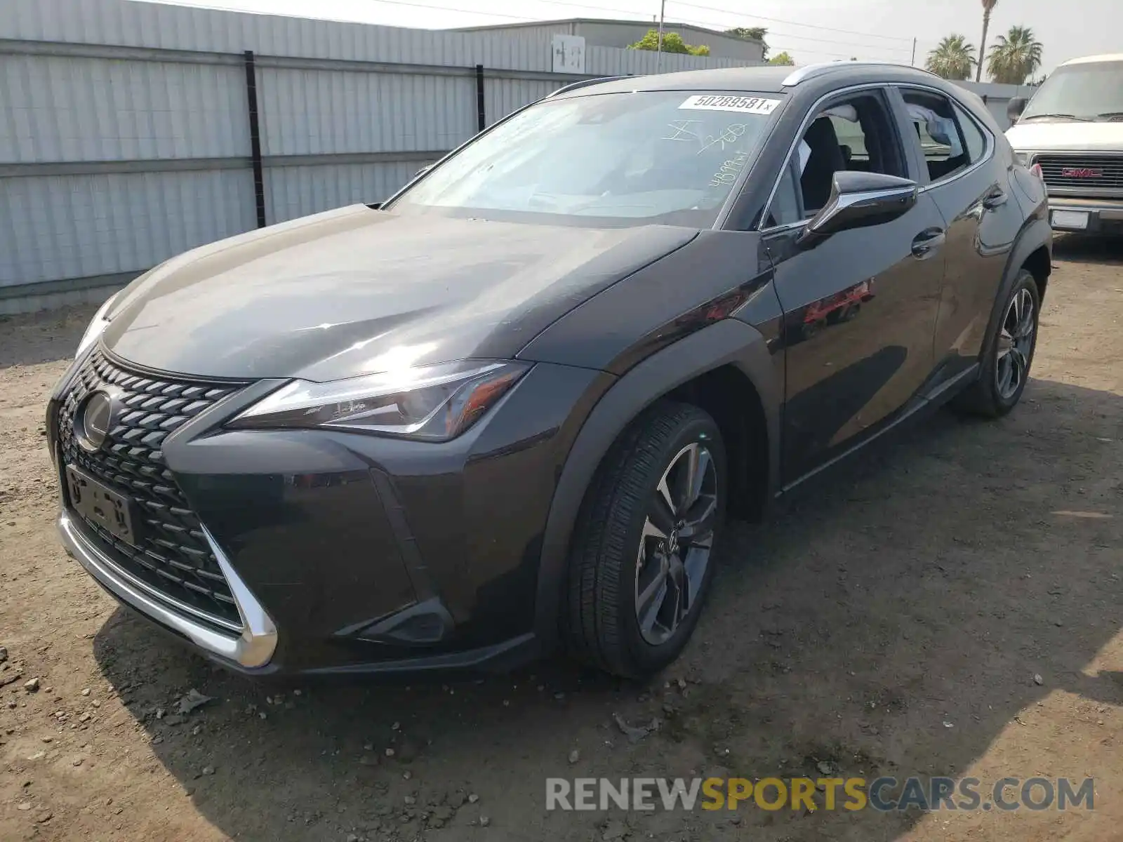 2 Фотография поврежденного автомобиля JTHX3JBH5M2036015 LEXUS UX 200 2021