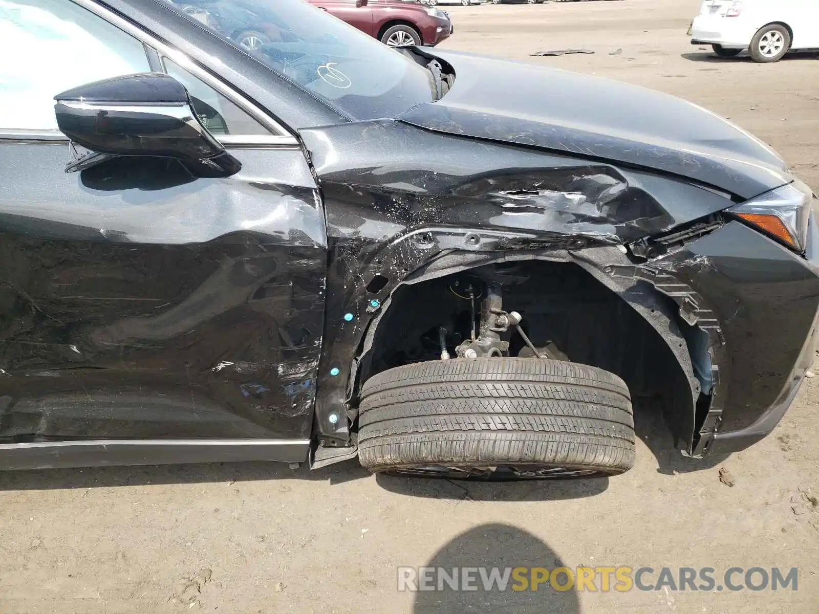 9 Photograph of a damaged car JTHX3JBH5M2036015 LEXUS UX 200 2021