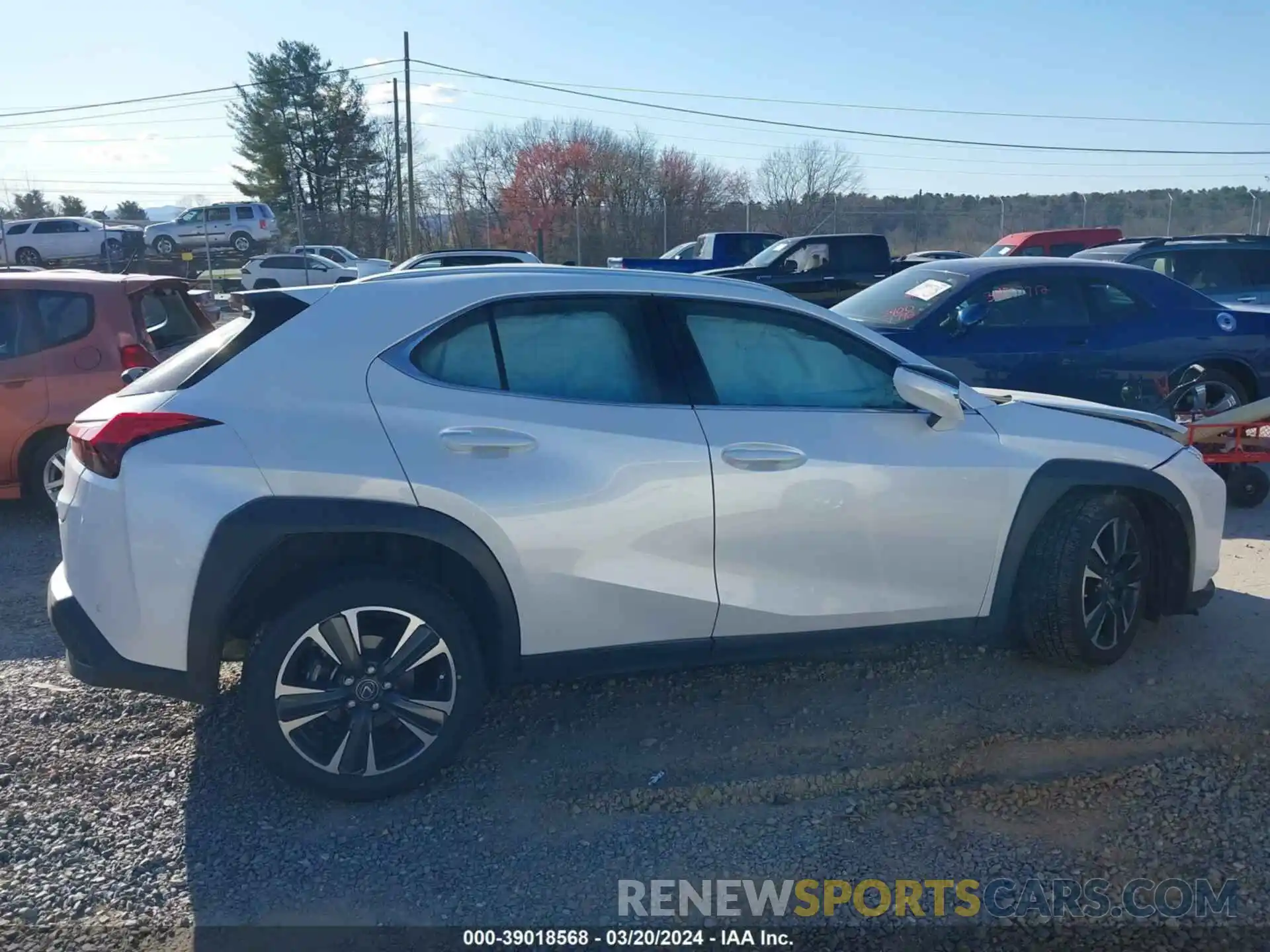 12 Photograph of a damaged car JTHX3JBH6M2039103 LEXUS UX 200 2021