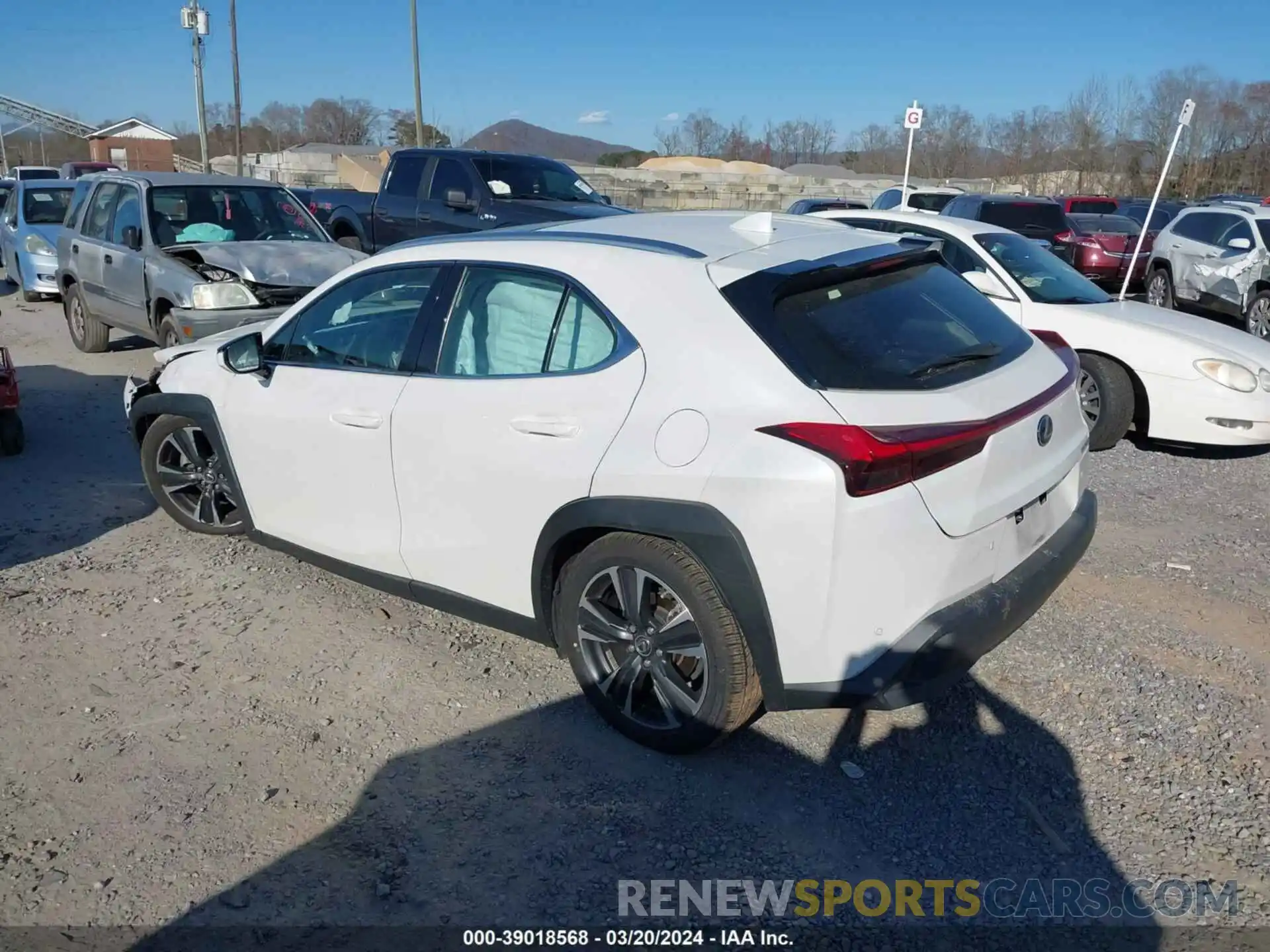 3 Photograph of a damaged car JTHX3JBH6M2039103 LEXUS UX 200 2021