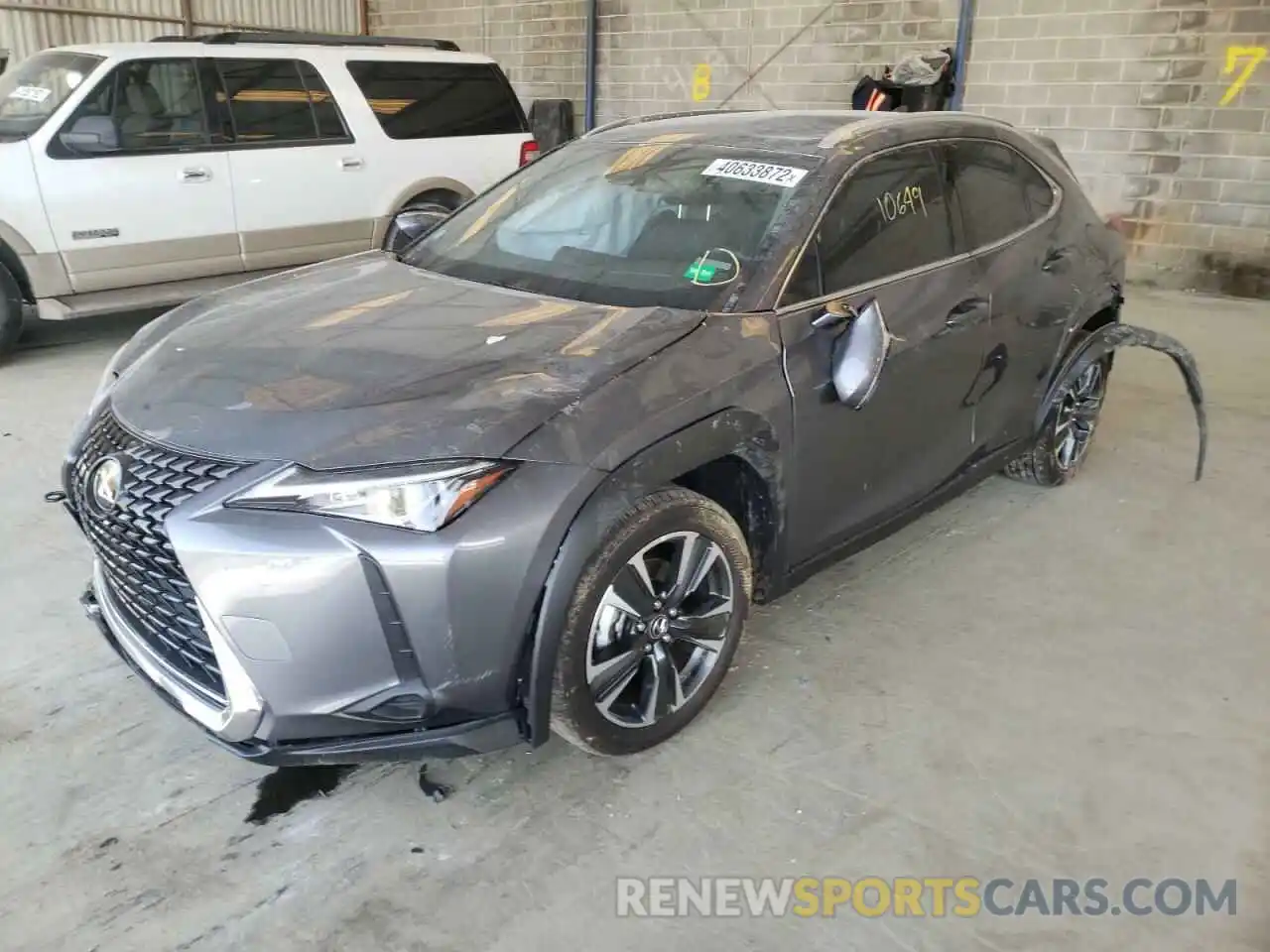 2 Фотография поврежденного автомобиля JTHX3JBH7M2032466 LEXUS UX 200 2021