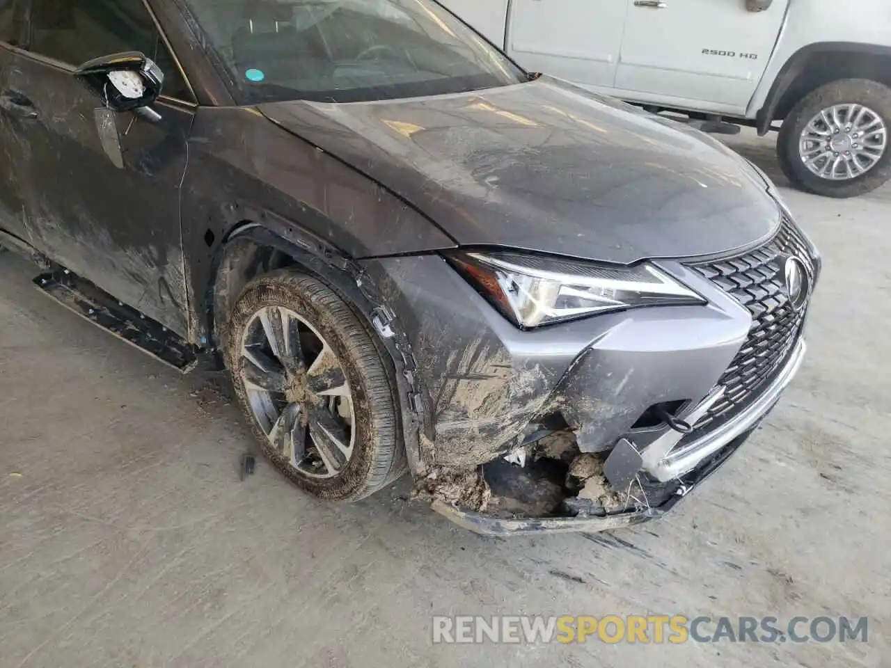 9 Фотография поврежденного автомобиля JTHX3JBH7M2032466 LEXUS UX 200 2021