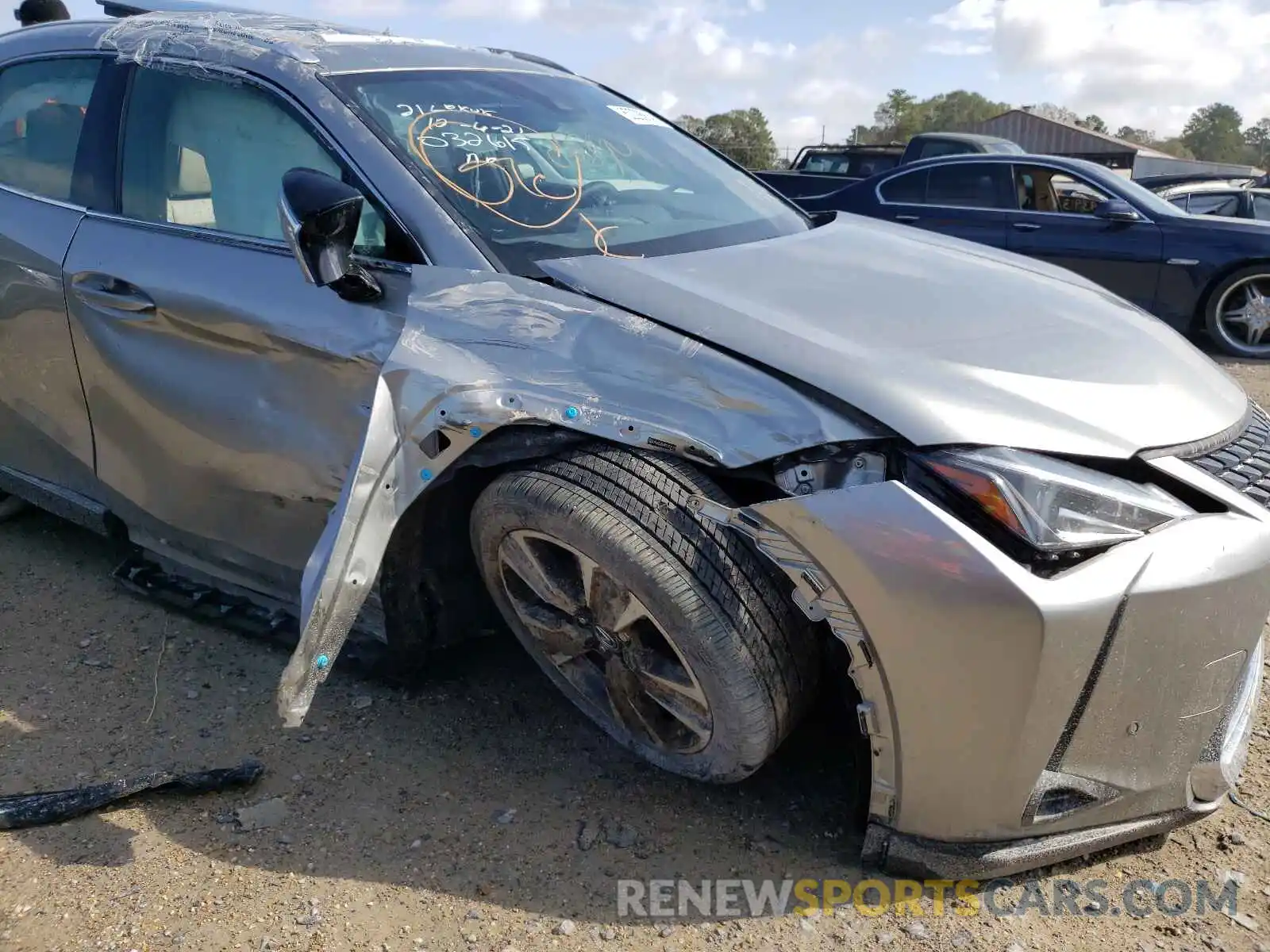 9 Photograph of a damaged car JTHX3JBH9M2032615 LEXUS UX 200 2021